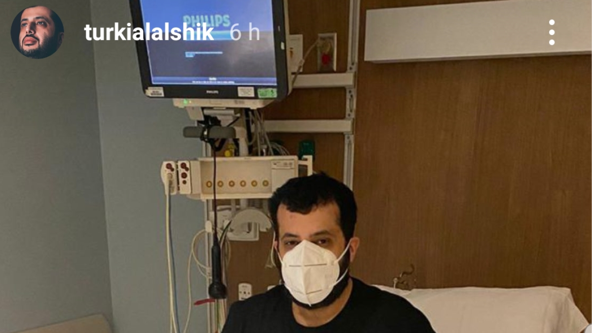 Imagen que ha publicado Turki Al-Sheikh en Instagram.