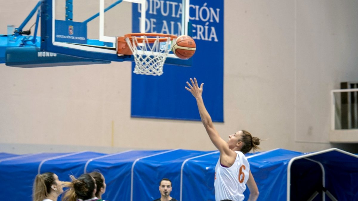 Alicia González, capitana del conjunto almeriense.