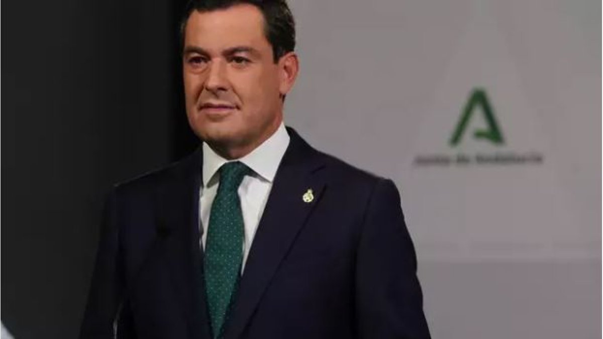 El presidente de la Junta de Andalucía, Juanma Moreno, en una foto de archivo.
