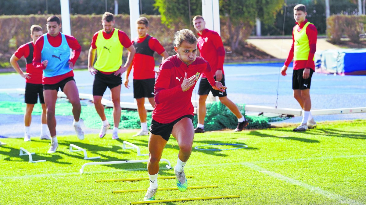 Fran Villalba está alcanzando su mejor nivel en el Almería.