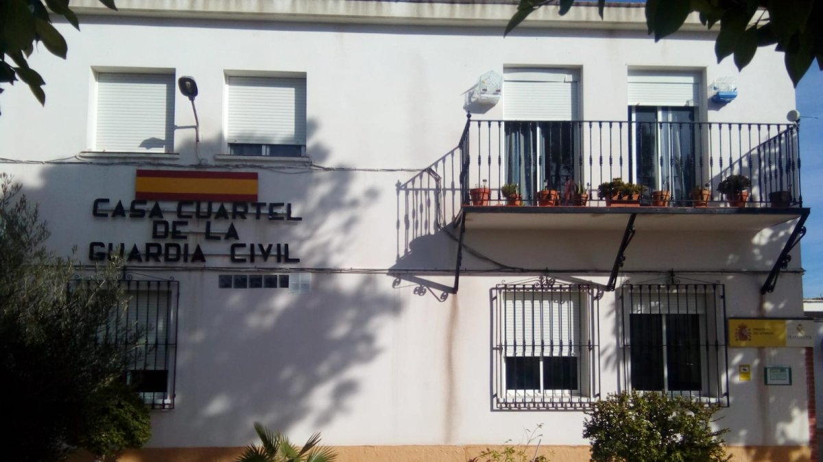 Cuartel de la Guardia Civil en Carboneras.