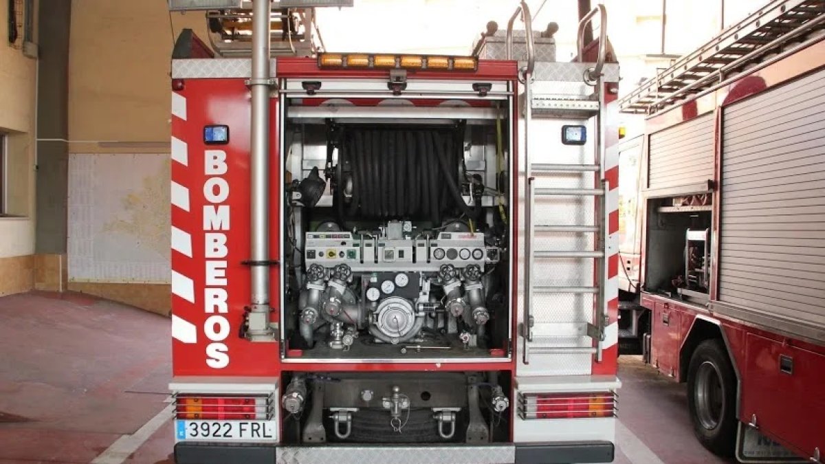 Imagen de archivo de un camión de bomberos.