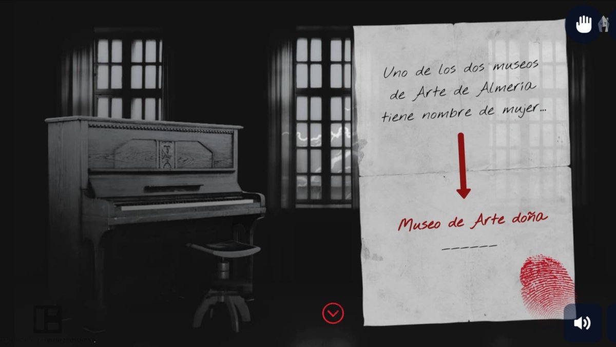 La ‘escape room’ lanzada desde el departamento de comunicación de la Fundación Ibáñez Cosentino está ambientada en el Museo de Arte de Almería.