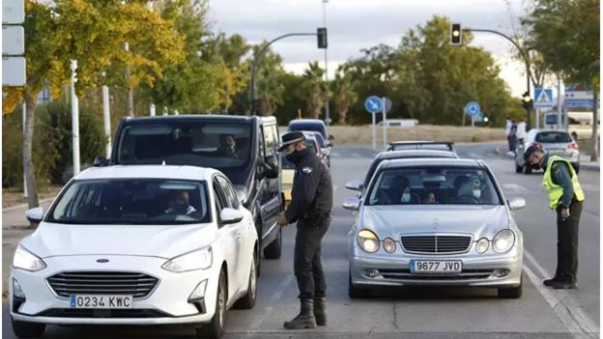 Control realizado en un municipio de Granada.