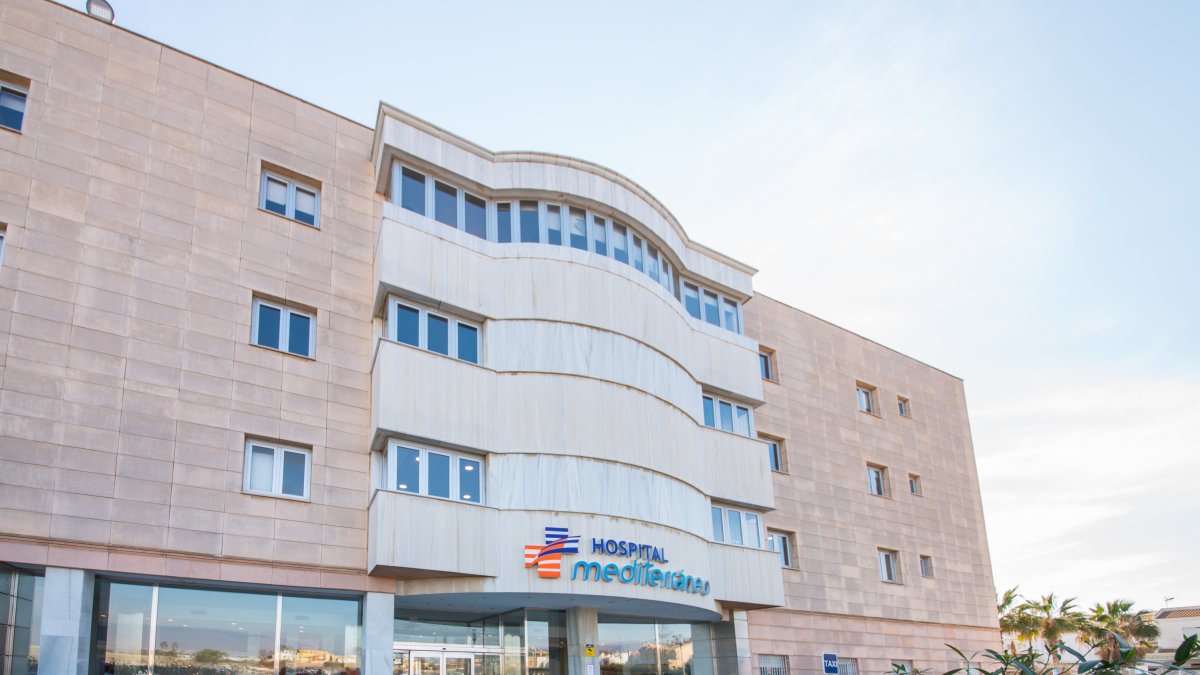 Fachada del hospital HLA Mediterráneo.