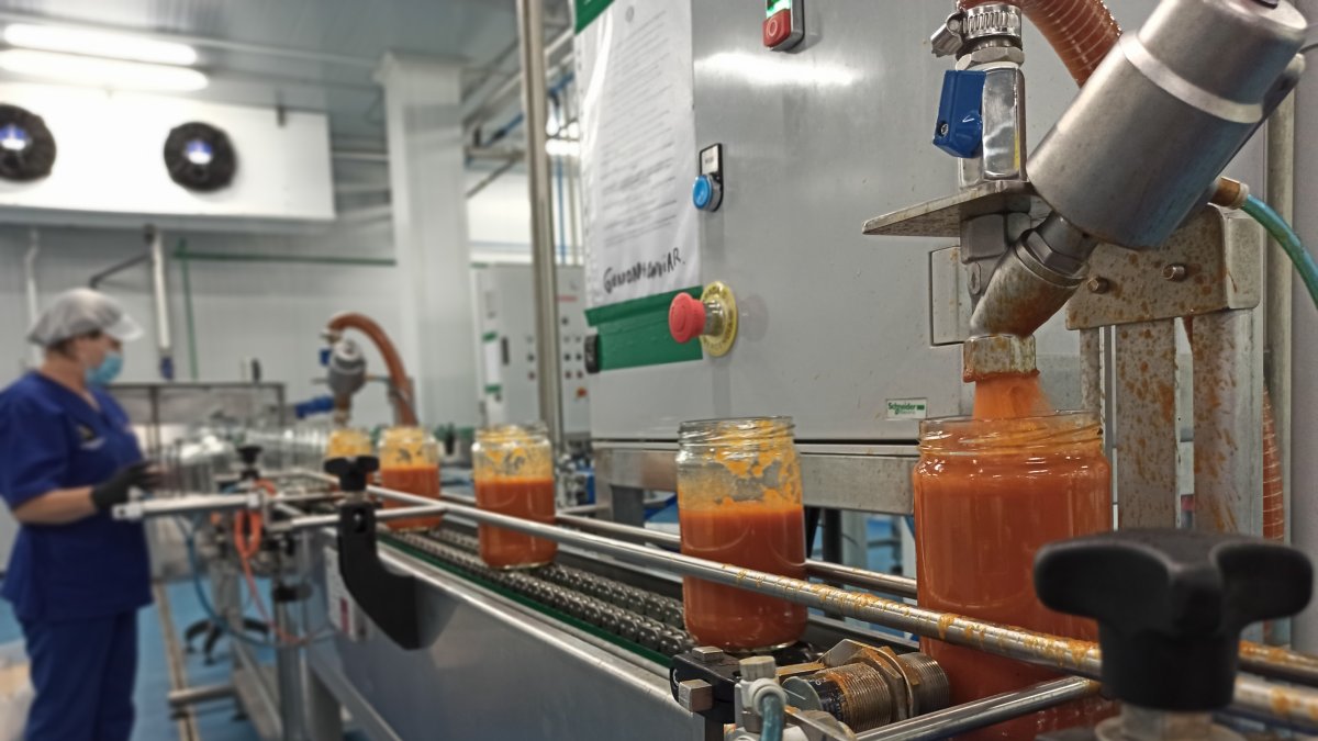Salsa Guazamara en tarros de cristal de 580 ml.