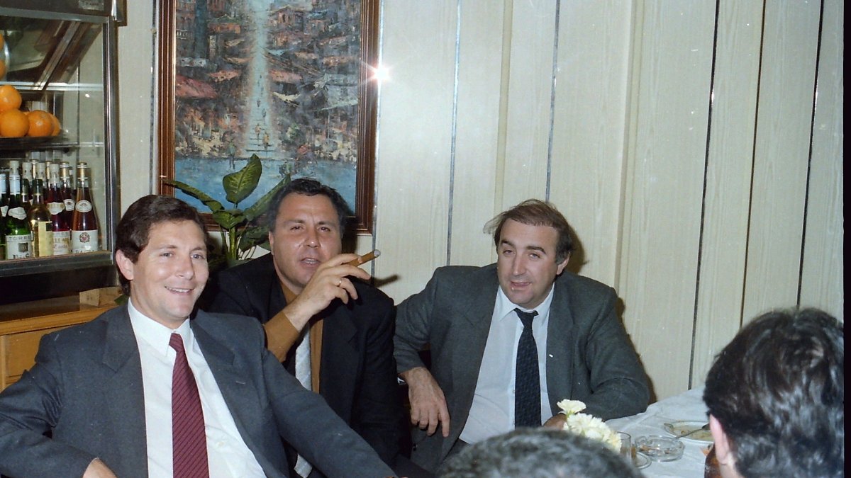 Una imagen para el recuerdo de aquellos años de ilusión.