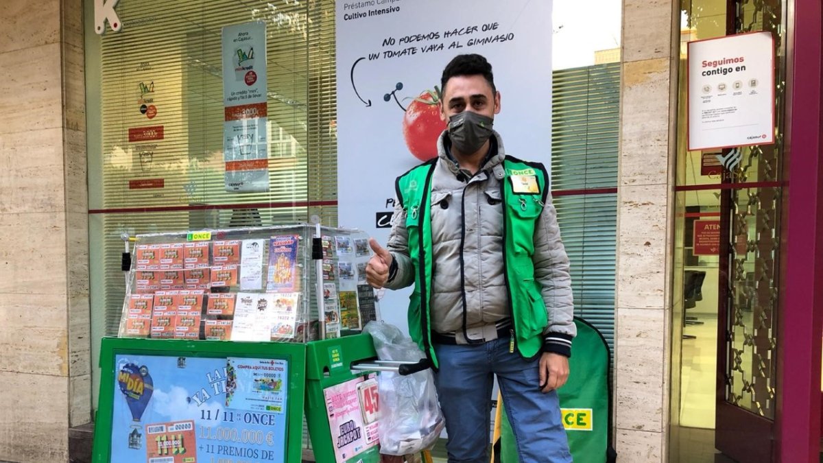 David de las Heras ha repartido la suerte.