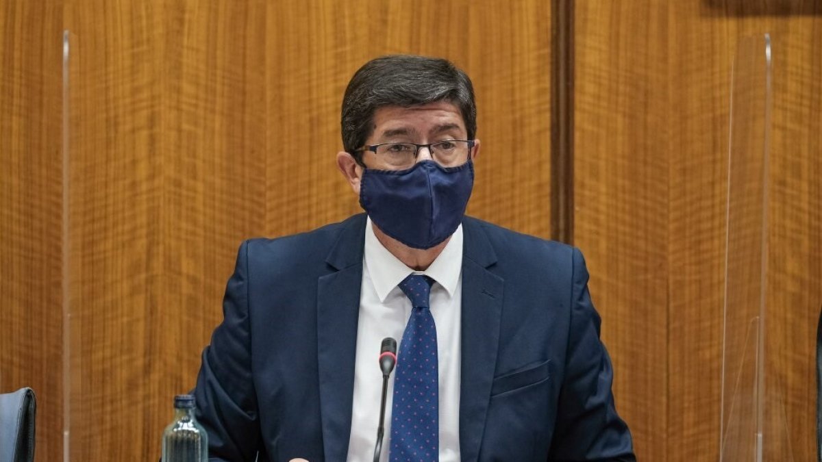 Juan Marín, vicepresidente de la Junta de Andalucía.