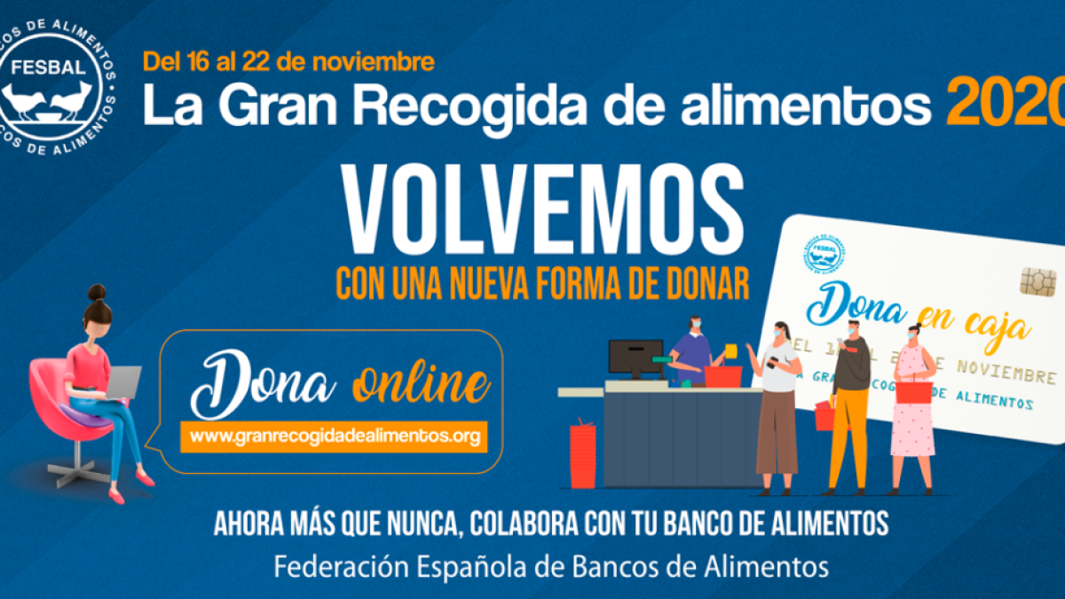 Vuelve la Gran Recogida de Alimentos.