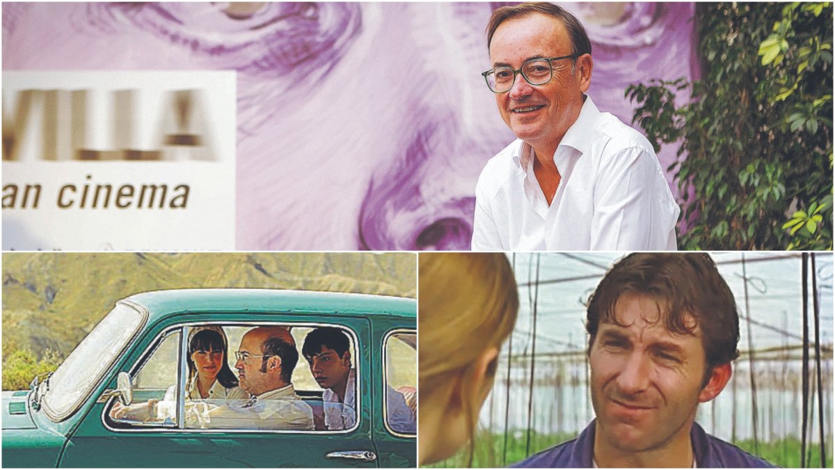 Manuel Martín Cuenca, en el Festival de Cine Europeo de Sevilla.