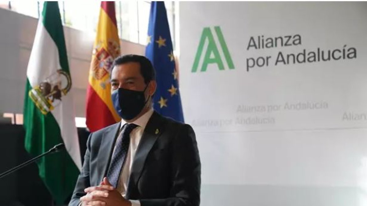 El presidente de la Junta, Juanma Moreno.