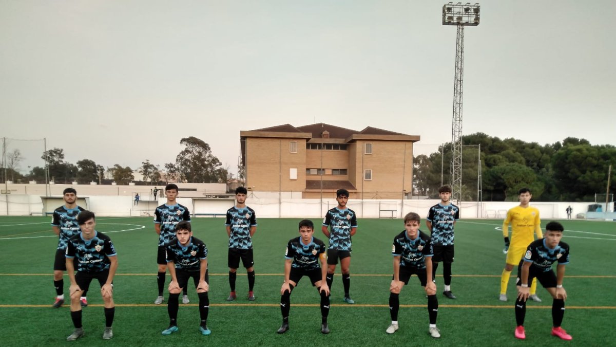 El once del Almería.