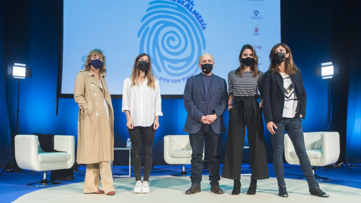 Las cuatro actrices han participado este domingo en una mesa redonda.