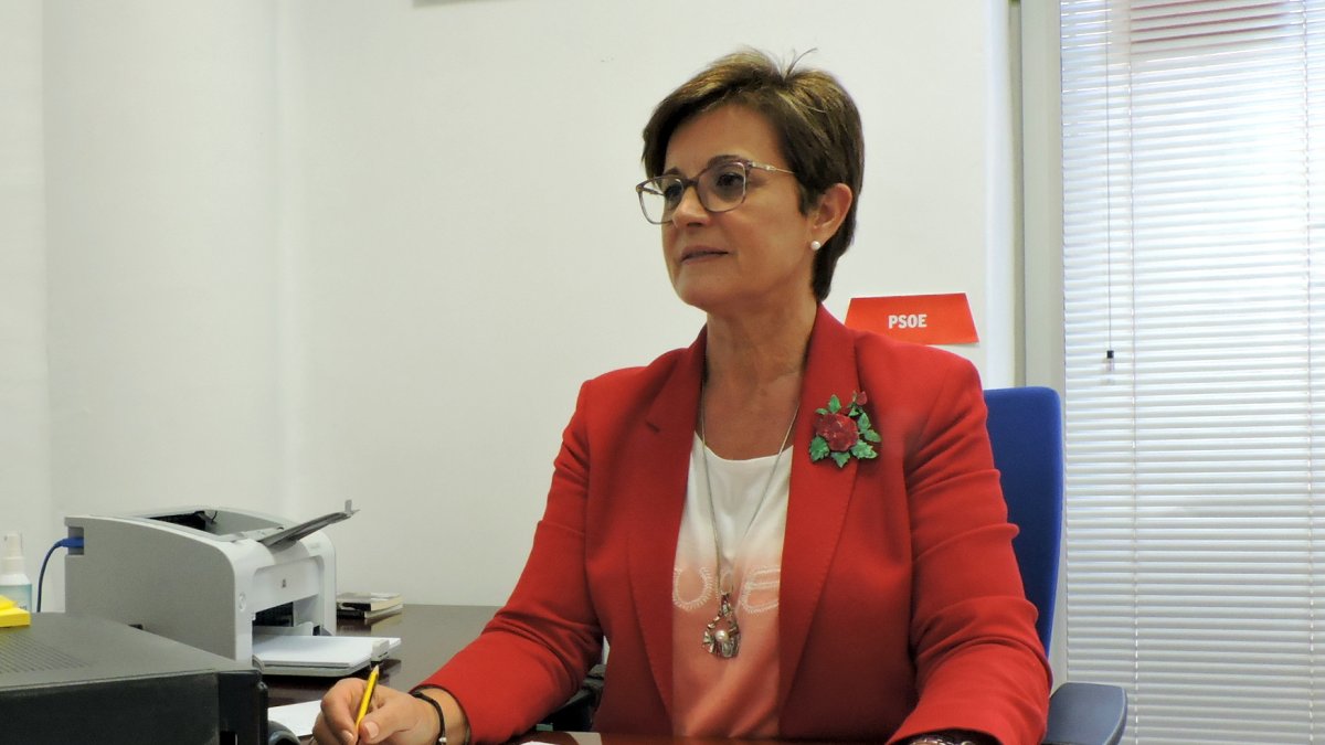 Adriana Valverde, portavoz del Grupo Municipal Socialista