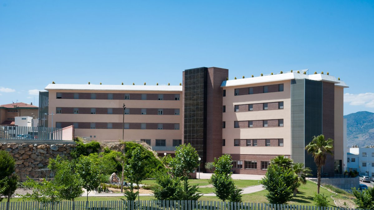 Imagen del exterior de la residencia de Macael.