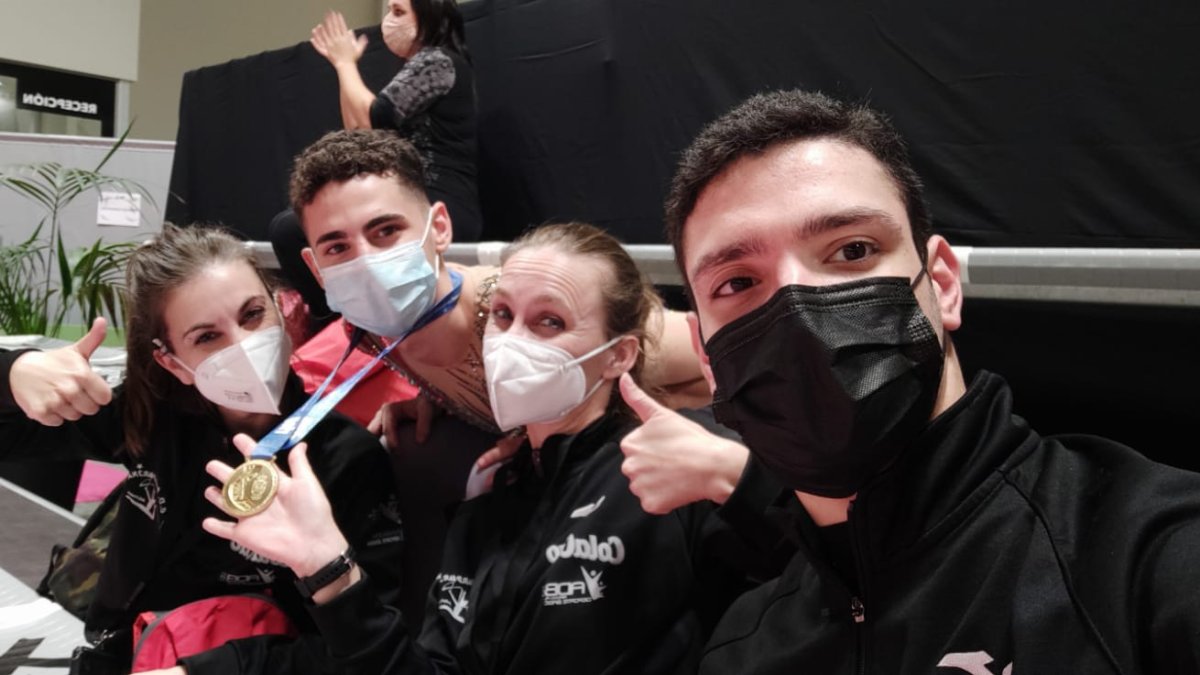 Los almerienses celebraron el éxito por todo lo alto.