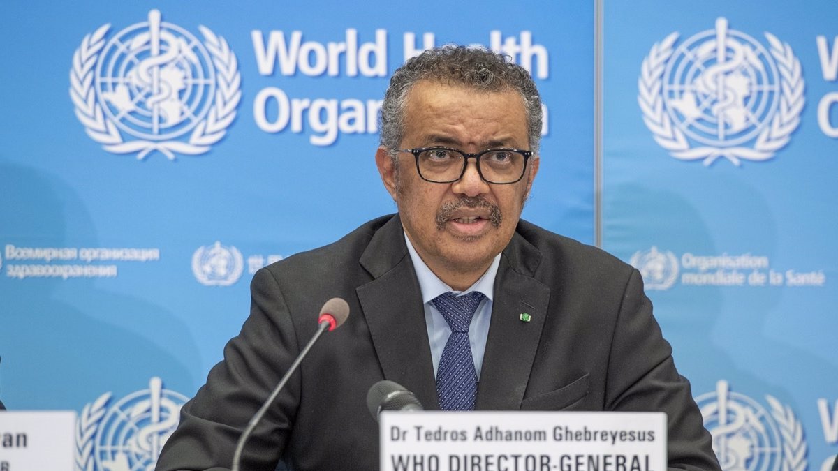 El director general de la Organización Mundial de la Salud (OMS), Tedros Adhanom Ghebreyesus.