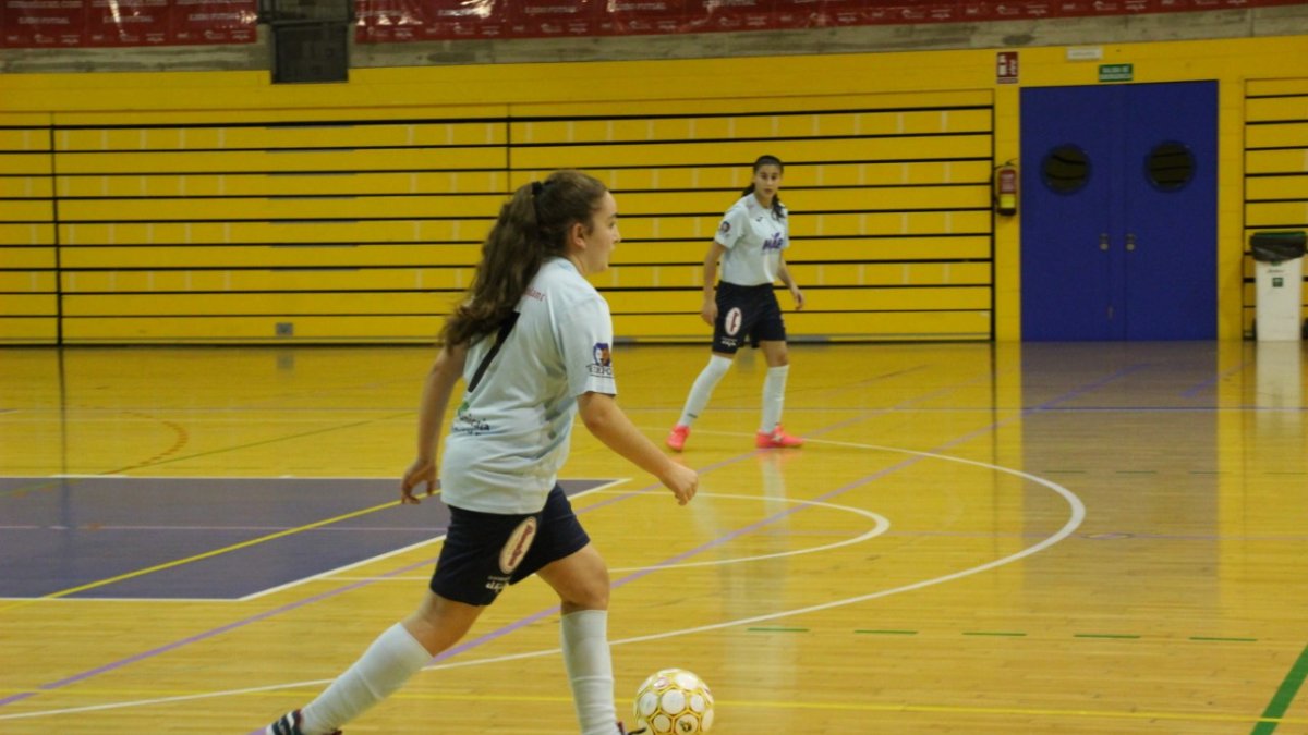 Las jugadoras ejidenses siempre lo intentaron.