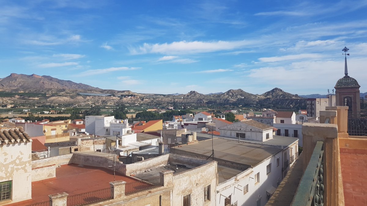 Vista del municipio de Cuevas del Almanzora.