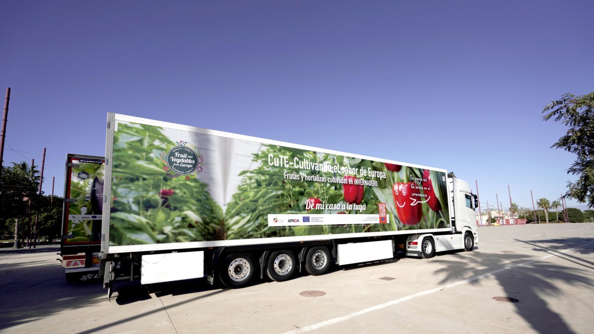 Uno de los 24 trailers que recorrerán Europa