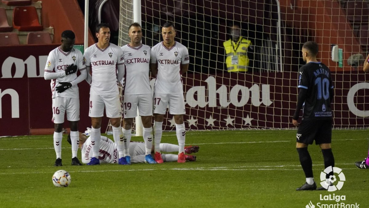 Aketxe en el Albacete-Almería.