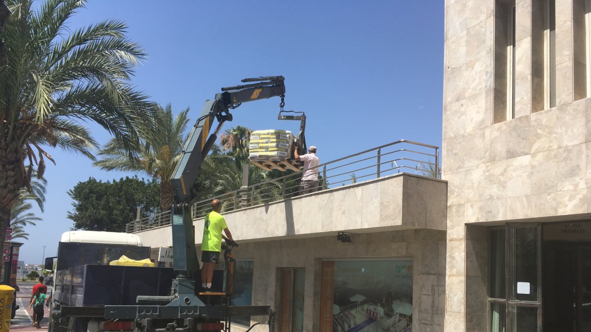 Las obras de reforma también crecen en las empresas.