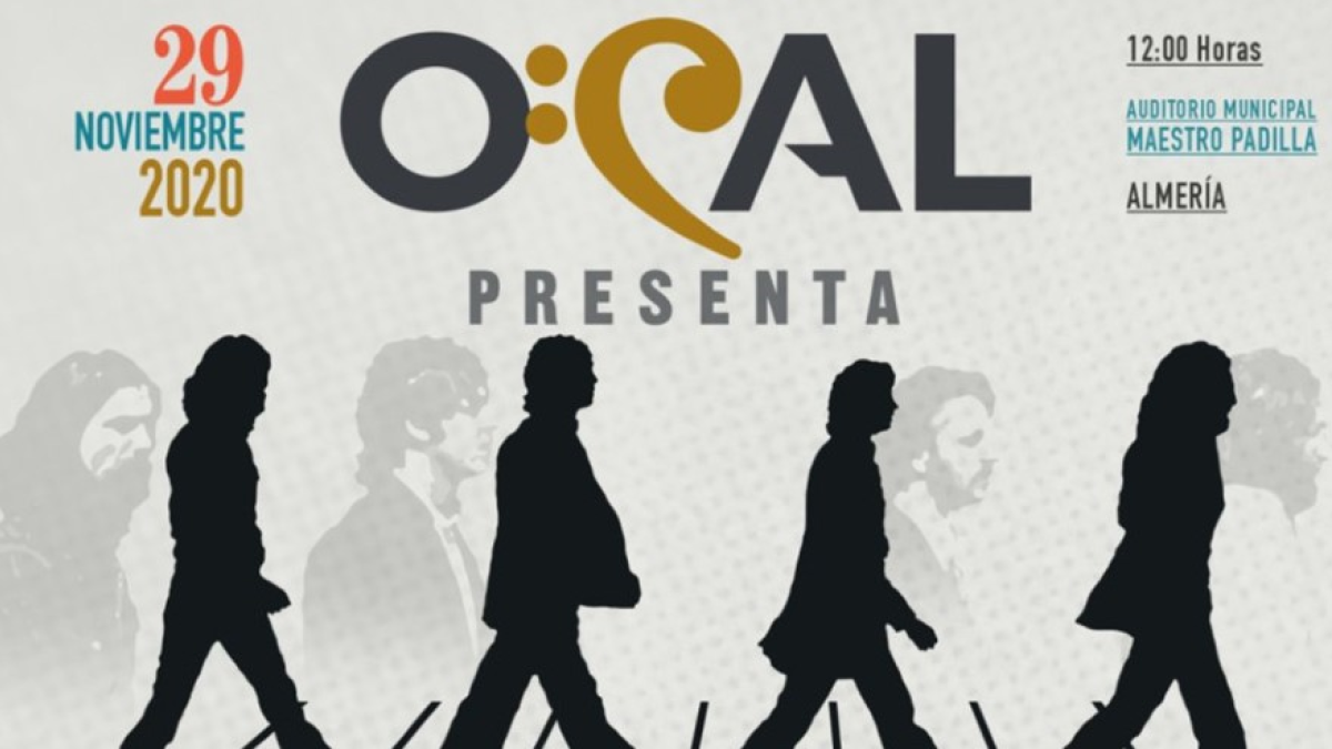 Detalle del cartel del concierto de la OCAL de este domingo.