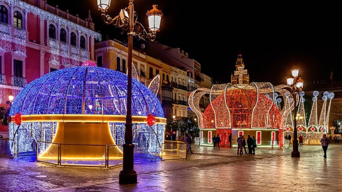 Las luces del año pasado, en una imagen de archivo.