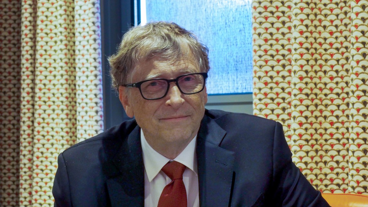 Bill Gates, fundador de Microsoft.