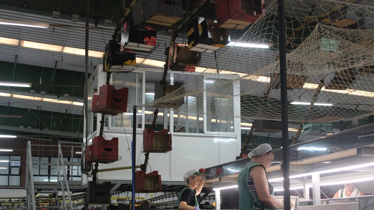 La industria agroalimentaria de la comunidad constituye el 24% del empleo generado por la actividad industrial en la región