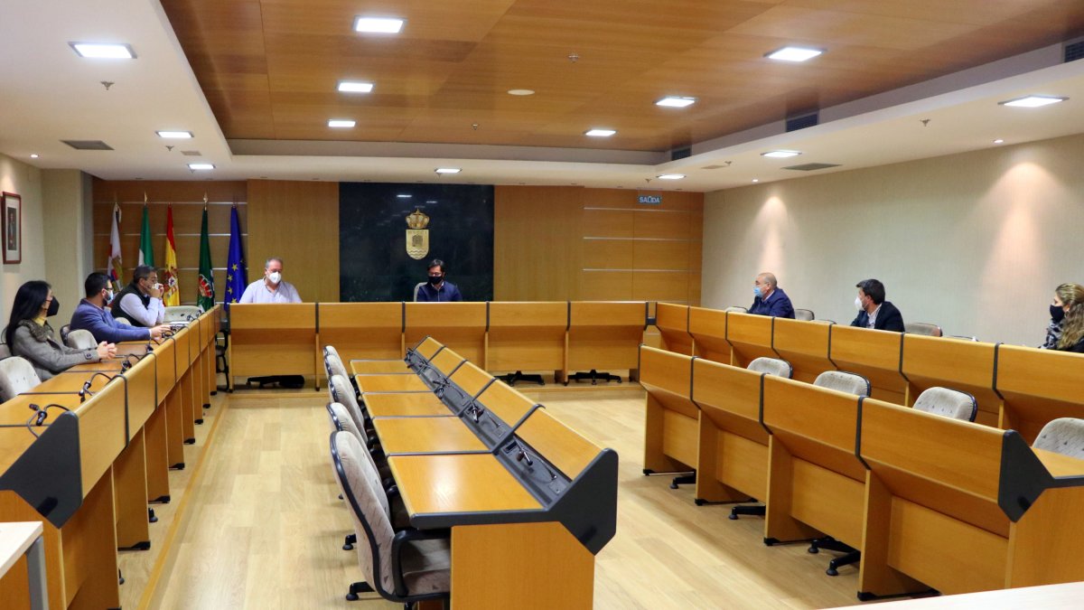 Reunión del Consejo de Administración de la Residencia Geriátrica