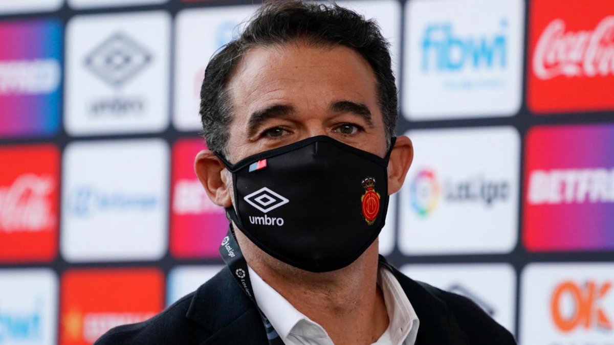 Luis García Plaza, entrenador este año del RCD Mallorca.