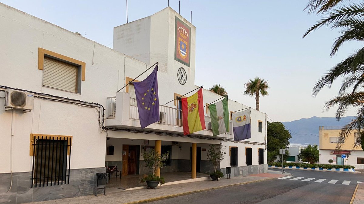 Fachada del Ayuntamiento de La Mojonera.