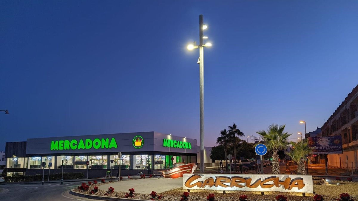 Supermercado Mercadona de Garrucha, en una foto de archivo.