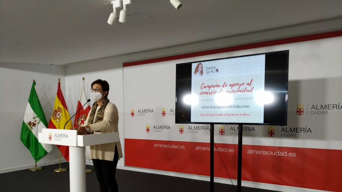 Adriana Valverde, portavoz del Grupo Municipal Socialista