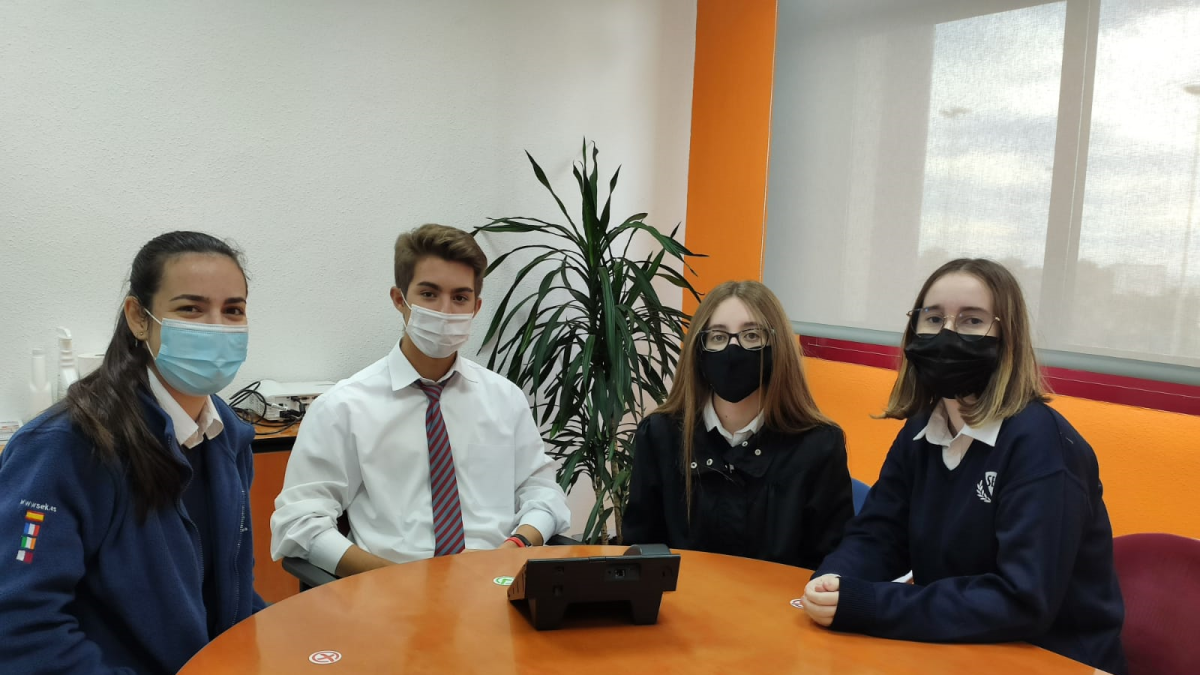 Varios de los alumnos participantes en este proyecto.