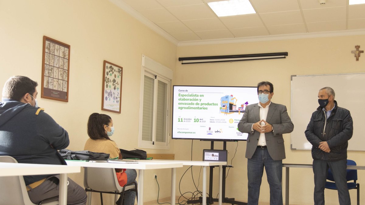Antonio J. Rodríguez ha inaugurado el curso.