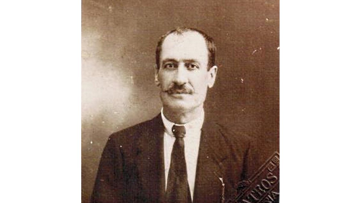 Diego Campos Pérez, en un retrato de Antonio Mateos, fue precursor del mantecado de Fondón.