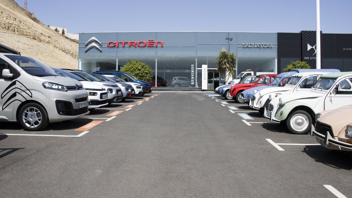 Las instalaciones de Citroën en Huércal de Almería.