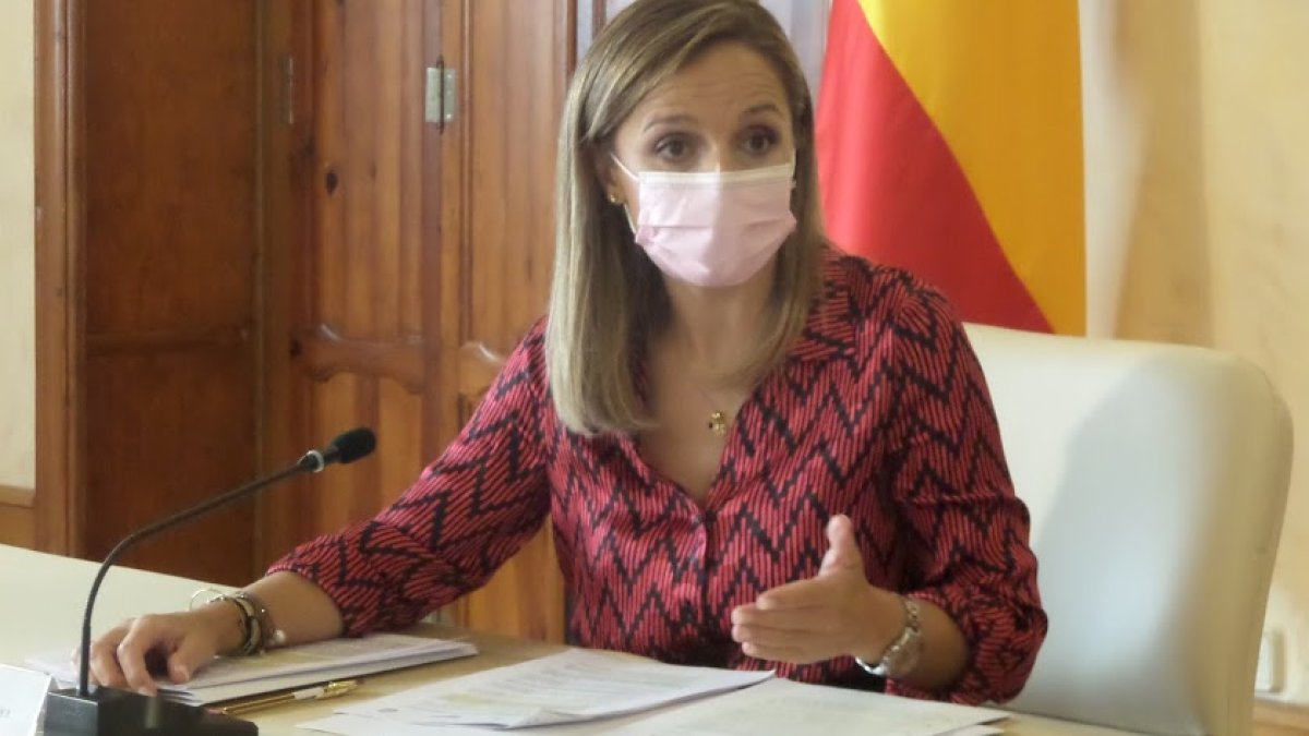 La delegada del Gobierno andaluz en Almería, Maribel Sánchez.