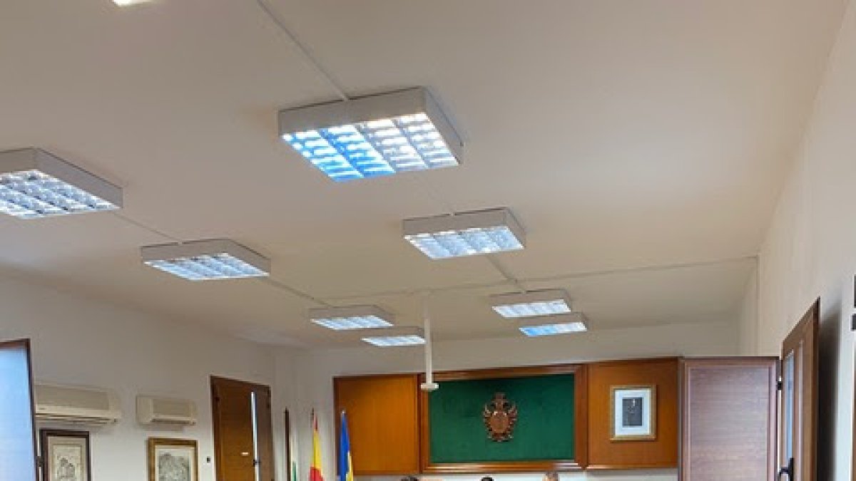 Imagen del pleno extraordinario celebrado en el Ayuntamiento.
