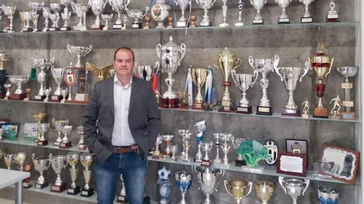 Mariano Muñoz, presidente del Atlético Pulpileño.