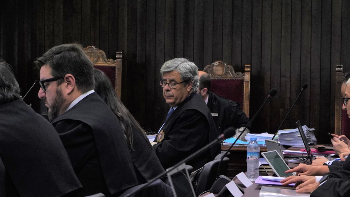 El fiscal Gázquez en las sesiones previas del juicio