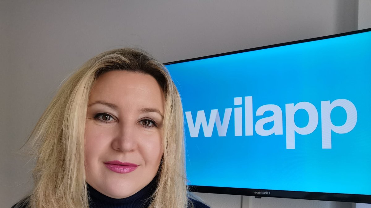 La albojense Aurora Cerdán, una de las fundadoras de Wilapp.