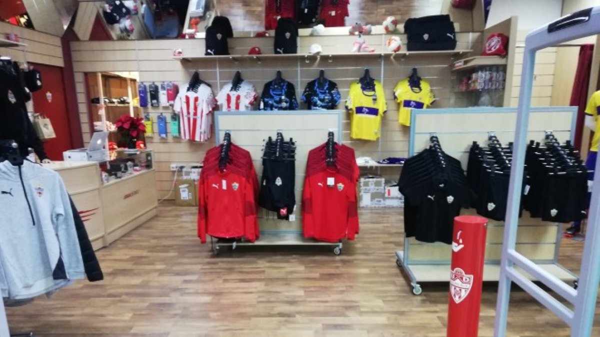 Situada en la sede del club.