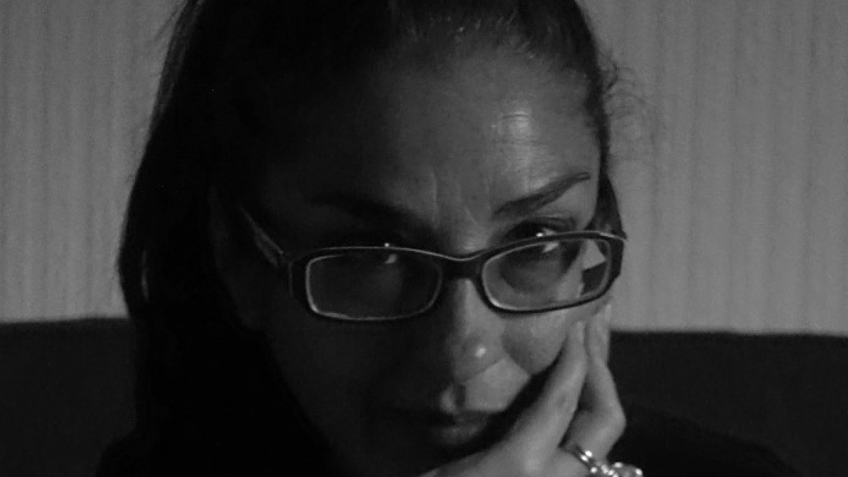 La almeriense Carmen K. Salmerón en un bello retrato obra de Antonio Sánchez Picón.