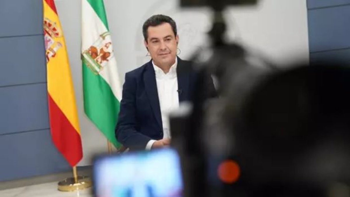 El presidente de la Junta, Juanma Moreno.