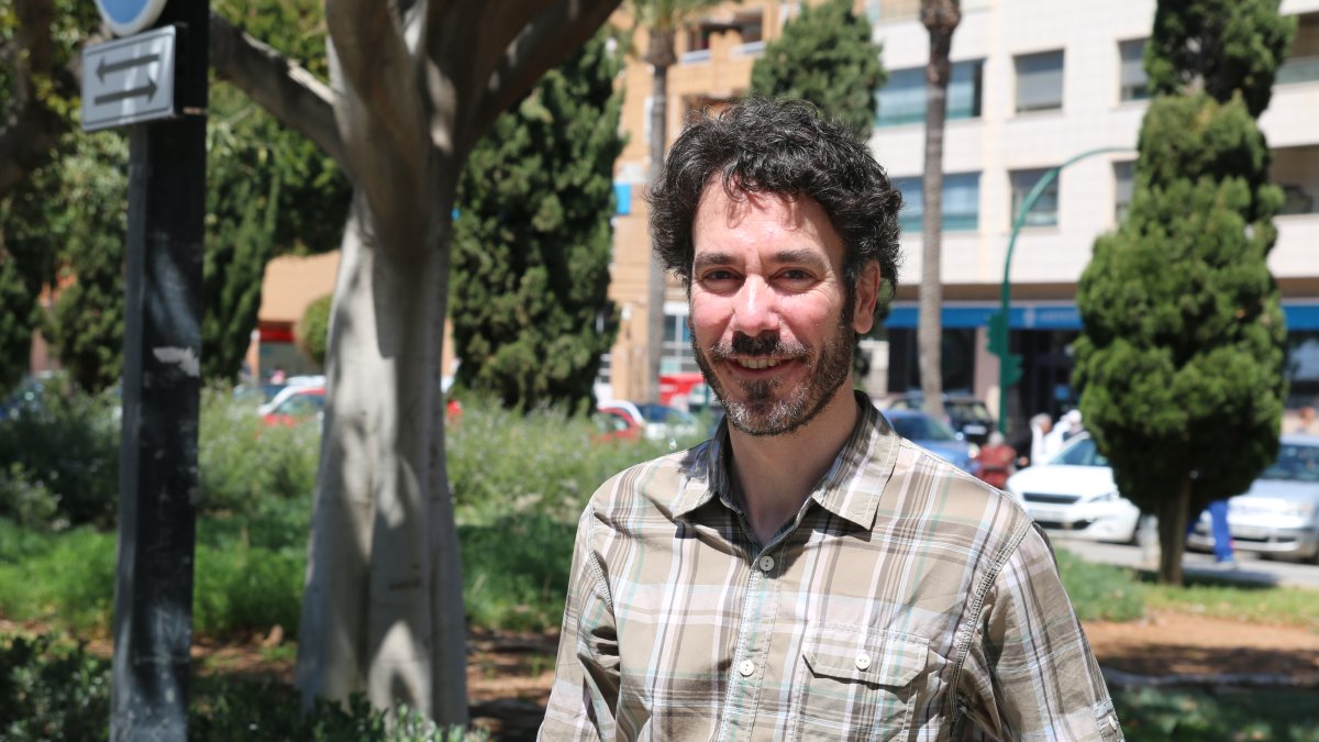 Luis Navarro, en Almería