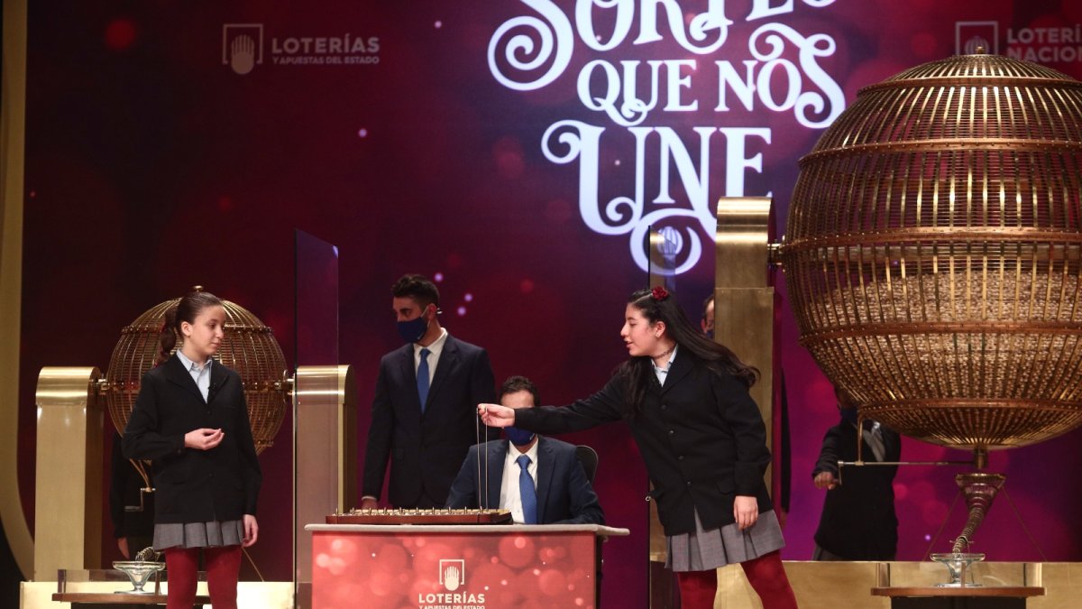 Sorteo de Navidad en este atípico año.